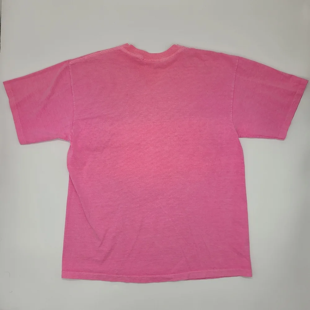Fresh Produce Vintage Tee Pink Newport Beach Tulip Graphic 1995 V T-Shirt Medium - Picture 10 of 14